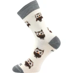 VOXX® ponožky Bubo white 1 pár 39-42 120428