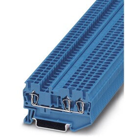 Feed-through terminal block ST 2,5-TWIN BU 3031254 Phoenix Contact; 3031254