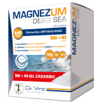 Magnezum Dead Sea - DA VINCI 100+40 tbl. zadarmo