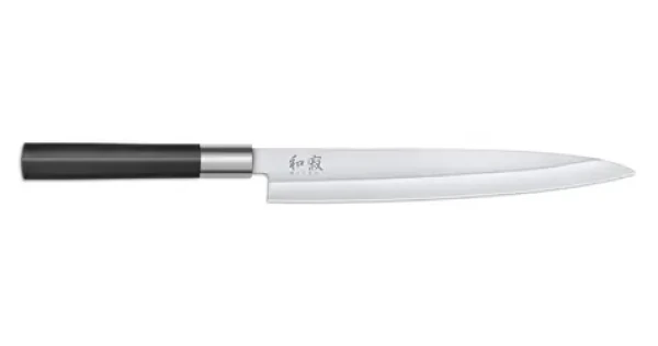 KAI Wasabi Black Yanagiba / Filetovací nôž / 21 cm (KAI WA6721Y)