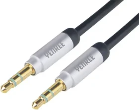 YENKEE YCA 202 Stereo audio AUX kábel s 3.5 mm jack konektorom / 2x 3.5 mm jack MM / 2m (8590669171163)