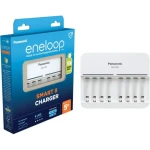 Panasonic BQ-CC63E Eneloop biela / Nabíjačka / pre 4X AA alebo AAA batérie / 100-240 V