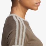 Tričko adidas Knitted T-Shirt Branch/ Silver Pebble L