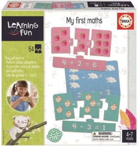 Educa Vzdelávacia puzzle a hra Learning is Fun: Moja prvá matematika