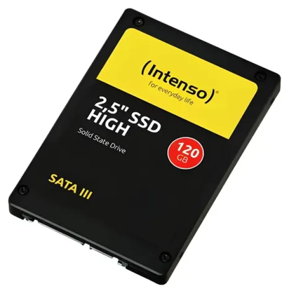 INTENSO High 120 GB / SSD / 2,5" / SATA III / čítanie 520 MB/s / zápis 480 MB/s (3813430)