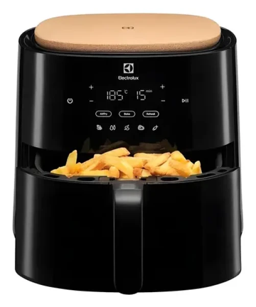 Electrolux EAF5B čierna / Teplovzdušná fritéza / 1500 W / 5 l / 8 programov (EAF5B)