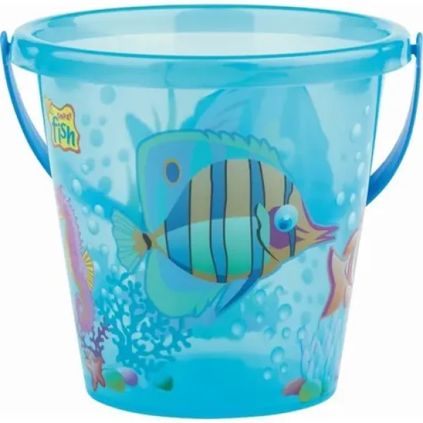 Androni Kýblik rybičky priehľadný modrá /priemer 17 cm/od 12 mesiacov