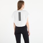 Tričko adidas Primelift Workout Cropped Boxy 3-Stripes Tank White L