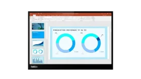 14" Lenovo ThinkVision M14d (63AAUAT6WL) čierna / IPS / 2240x1400 / 6ms / 300cd / 1500:1 / USB / VESA (63AAUAT6WL)
