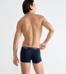 Pánske boxerky Štart Hipster C2P box - BLUE - DARK COMBINATION - tm.modrá-vínová M008 - SLOGGI BLUE 5