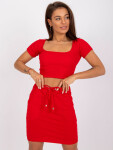 Dámske tričko TOP RV TS 7538.12P Červená - Rue Paris M-38 červená