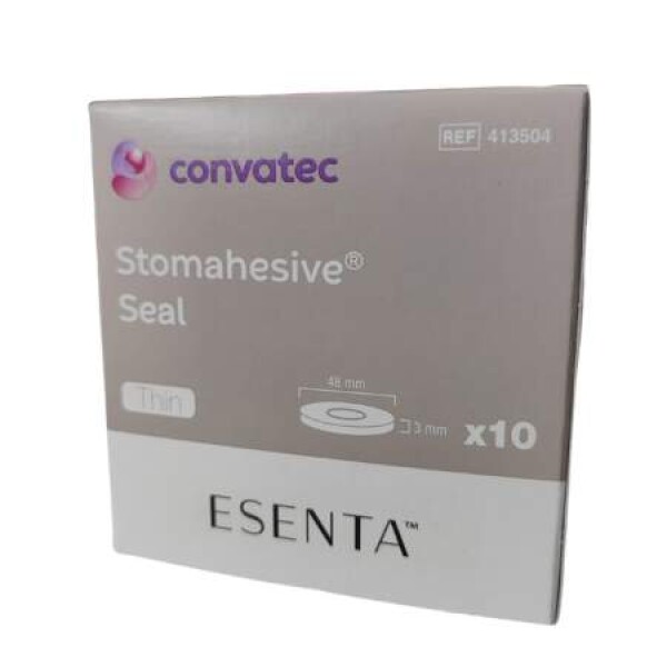STOMAHESIVE Seal convatec stomický tesniaci krúžok tvarovateľný hrúbka 3 mm priemer 48 mm 10 ks