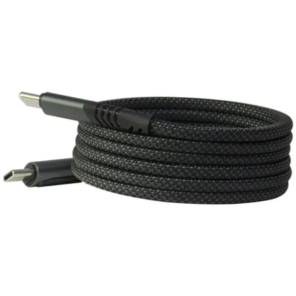 Audi USB-C - USB-C kábel čierna / Kábel / 20V / 3A / 60W (AU-CB01CTC-GT/D1-BK)