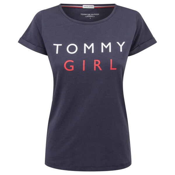 Dámske tričko s krátkym rukávom UW0UW01619-416 - Tommy Hilfiger XS