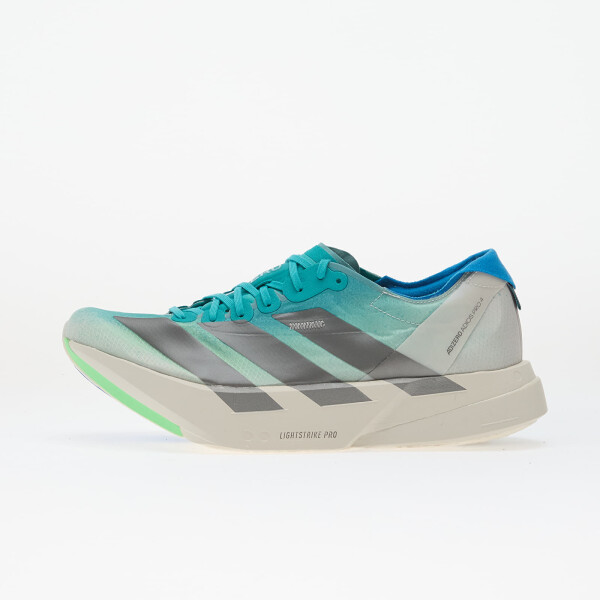 Tenisky adidas Adizero Adios Pro 4 Hi-Res Aqua/ Iron Met./ Grey One EUR 47 1/3