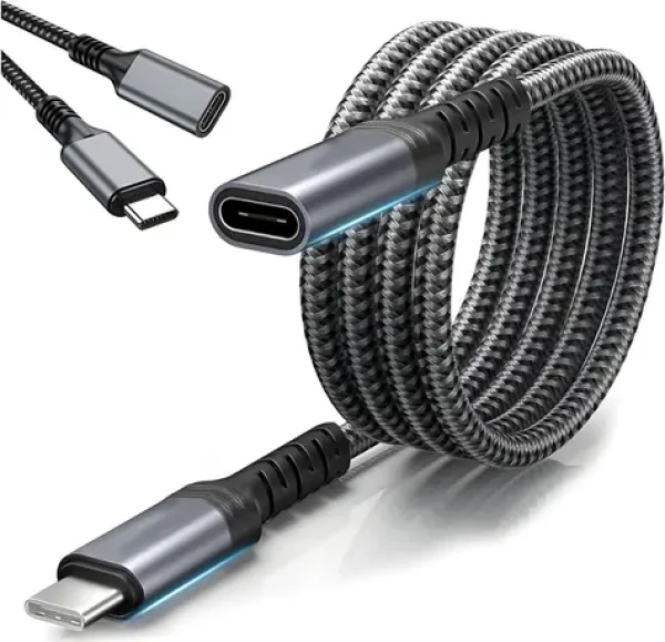 Zenwire USB-C - USB-C čierna / Kábel USB-C / 2 m