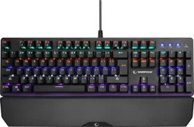 Rampage KB-R86 Umbra Kaicheng Blue čierna / herná klávesnica / mechanická / Kaicheng Blue / USB / US Layout (KB-R86BLACKBS)