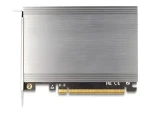 DeLock 90210 / Radič 4X M.2 NVMe / PCIe x16 4.0 / Chladič + LED (90210)