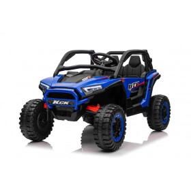 Mamido Mamido Elektrické autíčko Buggy UTV KCK 4x4 modré 24V | 800W | 50 kg | EVA | LED | 2,4 Ghz | ECO koža