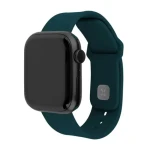 FIXED Set silikónových remienkov Silicone Sporty Strap pre Apple Watch 38/40/41mm tmavo zelený (FIXSST2-436-DRGRE)