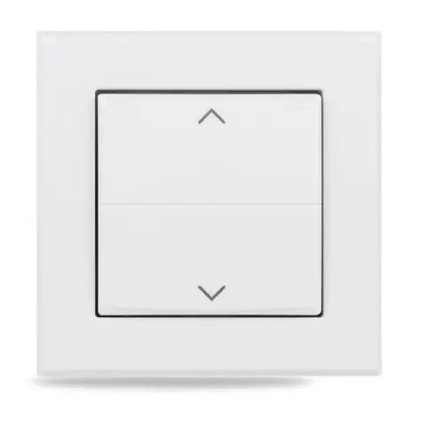 Homematic IP Kryt kolískového vypínača - so symbolmi / kompatibilita s 55 mm rámčekmi (HmIP-BRA)