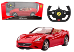 Mamido Športové autíčko Ferrari California na diaľkové ovládanie RC 1:24 červené