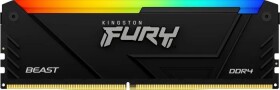 Kingston Fury Beast RGB, DDR4, 16 GB, 3600MHz, CL18 (KF436C18BB2A/16)