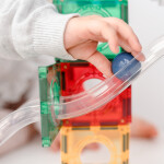 Connetix Connetix Tiles - Magnetická Stavebnica Dúhová Guličková Dráha 92 ks