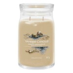 Yankee Candle Signature Amber amp; Sandalwood veľký pohár 567g / doba horenia až: 90h (5038581129150)