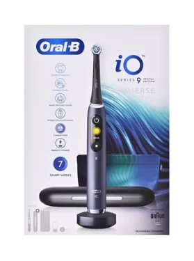 Oral-B iO9 Black Special Edition čierna / Elektrická zubná kefka / magnetické iO / 7 režimov / AI / displej (iO9 Black Limited Edition)