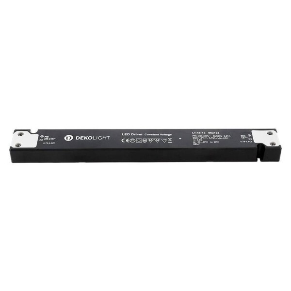 Deko Light LONG-FLAT, CV, LT napájací zdroj pre LED konštantné napätie 0 mA - 3.75 A 12 V/DC; 862123
