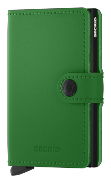Mini peňaženka Secrid Miniwallet Matte Bright Green