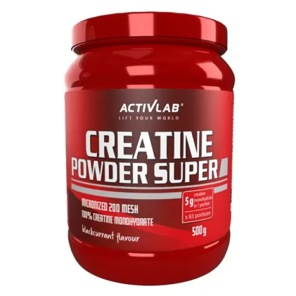 Kreatín Powder Super 500 g - ActivLab (čierne ríbezle, 500 g) (6032-9-500g-blackcurrant)