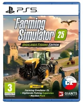 Outright Games Farming Simulator 25 CZ Highlands Fishing Edition / Hra / PlayStation 5 (PS5)