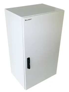 Xtendlan Vonkajší rozvádzač 22U sivá / Rozvádzač / 19" / hĺbka 450 mm / IP55 / 3-bodový zámok (WEH-22U-450-3L)