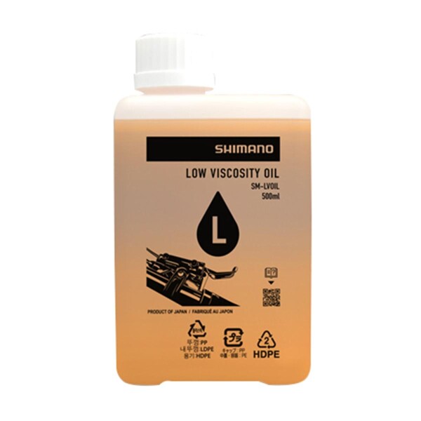 SHIMANO Olej pre hydraulickú brzdu, 500ml (LOW VISCOSITY OIL)