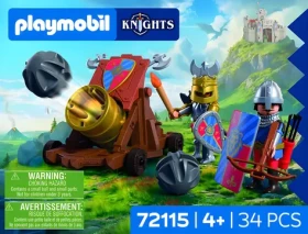 Playmobil 72115 Stavebnica Leví rytieri s delom