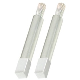 Štvorcový adaptér, 8mm, 2-balenie, pochrómovaný KS Tools 450.0186; 450.0186