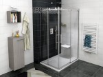GELCO - DRAGON sprchové dvere rohový vchod 1100 číre sklo GD4211