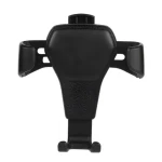 Hurtel H01 čierna / Gravitačný držiak telefónu do auta / do mriežky ventilácie