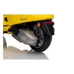 Mamido Detský elektrický skúter Vespa ROMA žltý