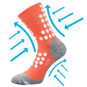 VOXX kompresné ponožky Finish salmon 1 pár 35-38 116737
