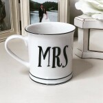 Sass & belle Porcelánový hrnček Mr & Mrs 350 ml Varianta Mr