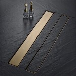 REA - Odtokový žľab Neox pre Brush Gold 90 REA-G2704