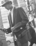 Herschel Supply Cove Small Messenger Black Tonal