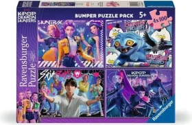 Ravensburger K-pop: Lovkyňa démonov 4x100 dielikov