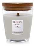 Woodwick Vonná sviečka Smoked Vanilla stredná / tumbler / doba horenia 65 hod