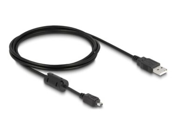 Delock 82208 Kábel USB 2.0 mini 4pin typ Hirose - USB-A 4pin (M) 1,5m (82208)