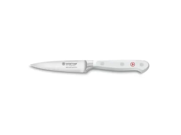 Wüsthof CLASSIC WHITE Nôž na zeleninu 9 cm / Nôž na zeleninu / Kovaná čepeľ / Rukoväť POM (1040200409)