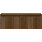 MEXEN/S - Rivel kúpeľňová skrinka pod umývadlo 70 cm s doskou, 1 šuplík, reliéf, orech - 91A20-06023-1-BFC86 91A20-07023-1-BFC86